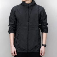阿迪达斯（adidas）三叶男装夏季运动服休闲夹克连帽外套CE1549