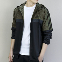 阿迪达斯（adidas）男装夏季运动服上衣防风衣梭织夹克外套DH3998