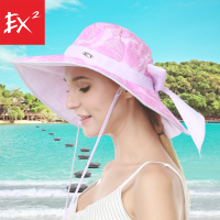 EX2伊海诗帽子女夏季柔韧轻便帽檐设计速干大圆帽