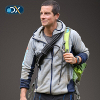 DISCOVERY户外男女防风保暖连帽开衫外套卫衣DAUD91197