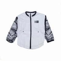 阿迪达斯（adidas）男女童装无领梭织夹克外套CV5974