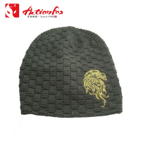 快乐狐狸（ActionFox）运动户外男女款动物图腾绣花口袋帽1411
