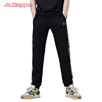 卡帕（Kappa）运动男款串标休闲裤纯色卫裤小脚裤K0912AK20D