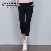 诺诗兰NORTHLAND户外弹力快干裤女快干八分裤