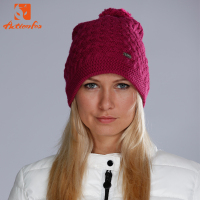 快乐狐狸（ActionFox）运动户外男女时尚针织帽短檐毛线帽1899