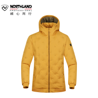 诺诗兰（NORTHLAND）户外羽绒衣户外男式运动休闲时尚加绒防风保暖防泼徒步旅行夹克式羽绒服GD085203
