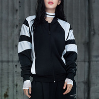 阿迪达斯（adidas）女款运动服休闲棒球服夹克外套CD6888