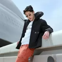 探路者（TOREAD）户外运动男士冲锋衣三合一登山防风加绒加厚两件套TAWH91777
