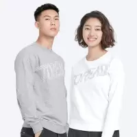 探路者（TOREAD）户外运动卫衣情侣套头衫印花长袖卫衣套头衫 TAUH91923/TAUH92924