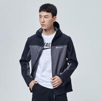 探路者（TOREAD）户外运动软壳衣户外情侣外套防水弹力保暖连帽植绒外套TAEH91015