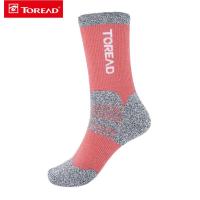 探路者（TOREAD）户外运动袜子女式防滑排汗HIMEX登山羊毛袜TELH92334