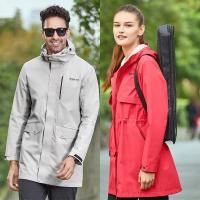 探路者（TOREAD)户外运动风衣19户外男女情侣款防水透湿防风运动风衣TAYH81803/TAYH82804
