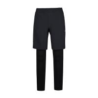 探路者（TOREAD)户外运动 跑步裤 户外男式弹力快干跑步一体裤KAMH81432