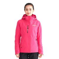 探路者（TOREAD)户外运动冲锋衣女士三合一冲锋衣防水抓绒两件外套KAWE92453