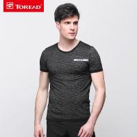探路者（TOREAD）款男女式户外跑短袖T恤透气修身圆步T恤KAJF81569/KAJF82570/KAJF8155