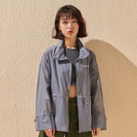 （OUTDOORPRODUCTS）运动户外女士多彩皮肤衣立领彩色收腰轻薄外套22003