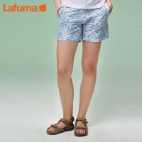 乐飞叶（LAFUMA）运动户外女士登山徒步透气印花短裤LFPA7B424