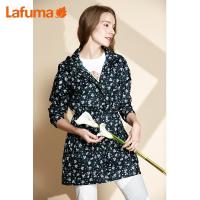 乐飞叶（LAFUMA）运动户外皮肤风衣女防风印花遮阳衣轻薄透气风衣LFJA9B322