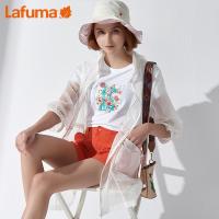 乐飞叶（LAFUMA）运动户外女士中长透气七分袖遮阳衣女皮肤风衣女透气LFJA9BP65