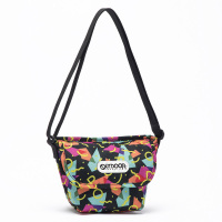 （OUTDOORPRODUCTS）运动户外单肩包女拼色复古帆布斜挎包大容量10111