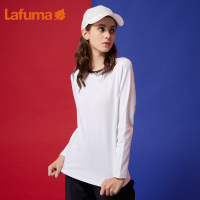 乐飞叶（LAFUMA）运动户外长袖t恤女士纯色打底衫上衣LFTS0AL97