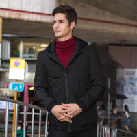 KAISER凯撒 棉衣男短款冬季外套2018冬装棉服中青年潮流修身冬天加厚棉袄男装帅气