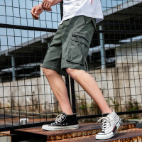 FORTEI富铤 2019夏季新款工装短裤男韩版潮流休闲宽松中裤男士5五分裤