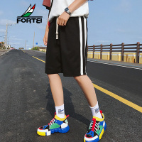 FORTEI富铤 夏季运动短裤男潮休闲大裤衩夏天男士中裤宽松跑步五分裤