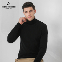 迪伽默 意大利VDG 半高领羊毛衫男百搭简约纯色休闲保暖舒适男士羊毛衫