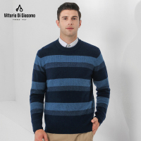 迪伽默 100%羊毛百搭休闲保暖圆领简约羊毛衫