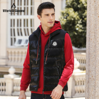 迪伽默 VDG立领羽绒马甲90白鸭绒简约休闲外套 4色可选