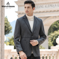 迪伽默 VDG秋冬新款男式毛呢西装百搭时尚休闲外套
