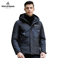 迪伽默 羽绒服男百搭时尚休闲连帽男士羽绒服