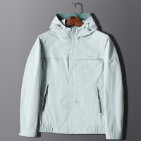 迪伽默 2020新款夹克男士纯色百搭休闲连帽春秋外套