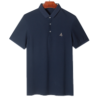 2020新款夏男装男式t恤男士户外翻领短袖运动polo衫男式Polo衫