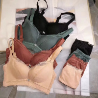 迪奥 女士内衣柔软舒适聚拢调整型性感蕾丝美背侧收透气柔软女文胸