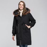 冰洁 2020冬季女士羽绒服外套厚实保暖时尚中长款休闲百搭