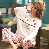 迪奥 女士居家休闲套装印花宽送柔软亲肤时尚小碎花两件套清新睡衣女