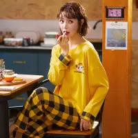 迪奥 女士家居服休闲套装卡通系列透气舒适可爱潮流日系时尚睡衣女