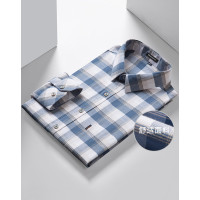 迪伽默 2020秋季新款衬衣男士衬衫修身时尚格子衬衣男式衬衫