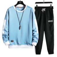 AEMAPE苹果 男士卫衣秋季2020新款韩版潮流一身帅气搭配休闲运动套装