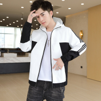 AEMAPE苹果 男士秋季夹克工装拼接撞色潮流宽松休闲有型青春时尚男士外套