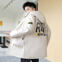 AEMAPE苹果 秋季夹克男士长款时尚个性潮流夹克韩版潮流