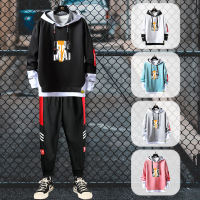 AEMAPE苹果 秋季休闲运动套装2020新款男士套装休闲百搭运动服