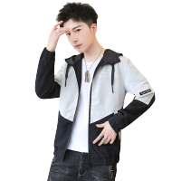 CARTELO 秋季夹克潮男韩版潮流休闲男款上衣连帽帅气百搭外套