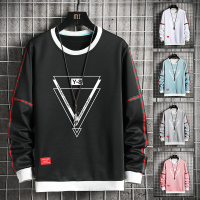 AEMAPE苹果 2020秋季新款男士圆领长袖上衣休闲时尚青少年印花卫衣