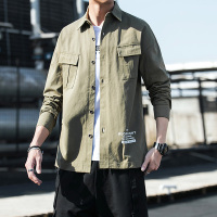 AEMAPE苹果 2020秋季新款时尚个性衬衫潮流内搭秋季衬衫舒适