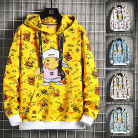 AEMAPE苹果 秋季男士卫衣休闲百搭连帽宽松舒适多色潮印花