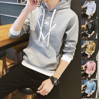 CARTELO 2020秋季休闲印花卫衣潮流个性百搭男士连帽外套