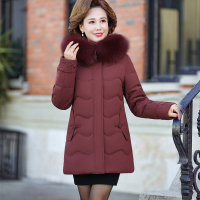 冰洁 冬季中年羽绒服女2020新款中老年妈妈装休闲保暖舒适外套